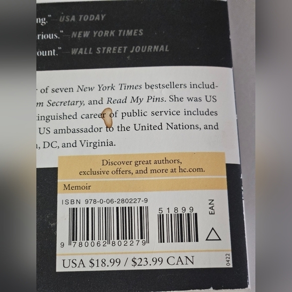 Madeleine Albright Hell and Other Destinations Harper Perennial 2022 Home Books - Picture 7 of 10